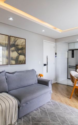 Apartamento à venda com 59m², 2 quartos e 1 vaga Apartamento à venda com 59m², 2 quartos e 1 vagaSala