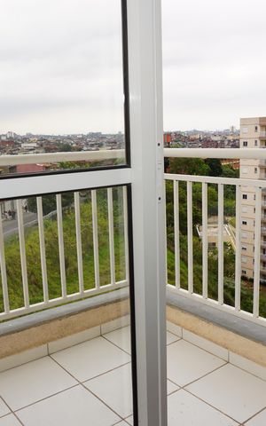 Apartamento para alugar com 47m², 2 quartos e 1 vagaVaranda