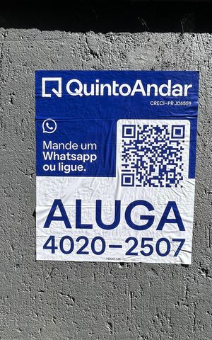 Apartamento para alugar com 35m², 1 quarto e 1 vaga Apartamento para alugar com 35m², 1 quarto e 1 vagaPlaca