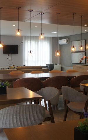 Apartamento à venda com 54m², 1 quarto e 1 vagaÁrea comum - Salão de festas