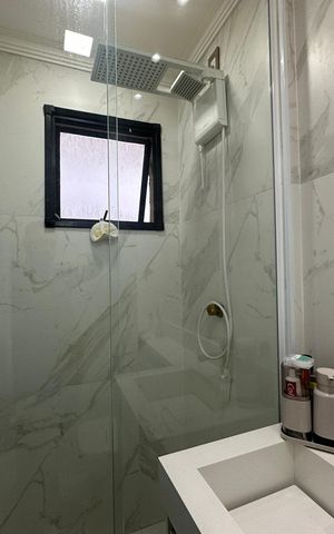 Apartamento à venda com 59m², 2 quartos e 1 vaga Apartamento à venda com 59m², 2 quartos e 1 vagaBanheiro da Suíte