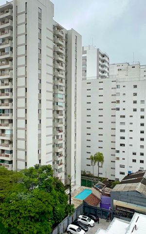Studio para alugar com 30m², 1 quarto e sem vaga Studio para alugar com 30m², 1 quarto e sem vagaVista da Varanda