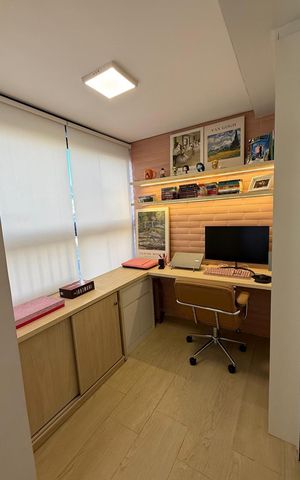 Apartamento à venda com 35m², 1 quarto e 1 vaga Apartamento à venda com 35m², 1 quarto e 1 vagaVaranda