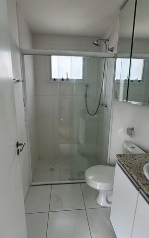 Apartamento para alugar com 78m², 3 quartos e 1 vaga Apartamento para alugar com 78m², 3 quartos e 1 vagaBanheiro da Suíte