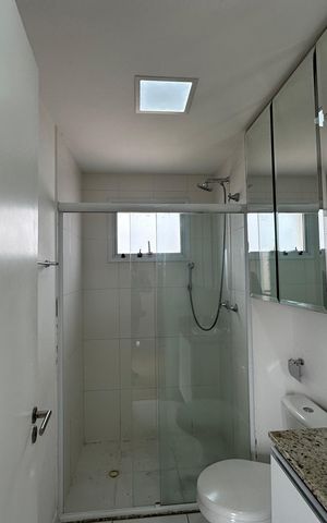 Apartamento para alugar com 78m², 3 quartos e 1 vaga Apartamento para alugar com 78m², 3 quartos e 1 vagaBanheiro da Suíte
