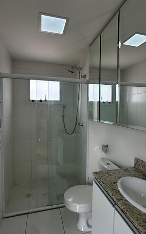 Apartamento para alugar com 78m², 3 quartos e 1 vaga Apartamento para alugar com 78m², 3 quartos e 1 vagaBanheiro da Suíte