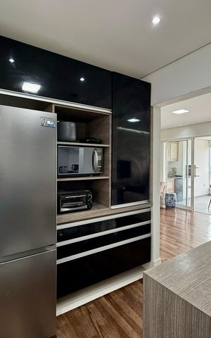 Apartamento à venda com 103m², 2 quartos e 2 vagas Apartamento à venda com 103m², 2 quartos e 2 vagasCozinha