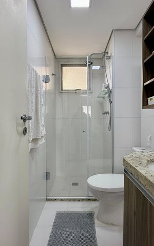Apartamento à venda com 103m², 2 quartos e 2 vagas Apartamento à venda com 103m², 2 quartos e 2 vagasBanheiro Social