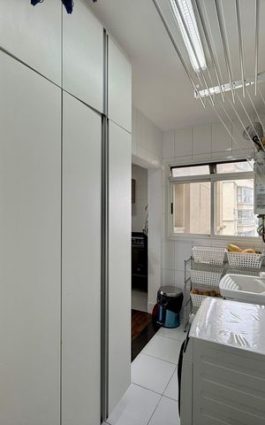 Apartamento à venda com 103m², 2 quartos e 2 vagas Apartamento à venda com 103m², 2 quartos e 2 vagasÁrea de Serviço
