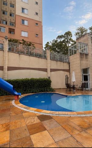Apartamento à venda com 77m², 2 quartos e 2 vagas Apartamento à venda com 77m², 2 quartos e 2 vagasÁrea comum - Piscina