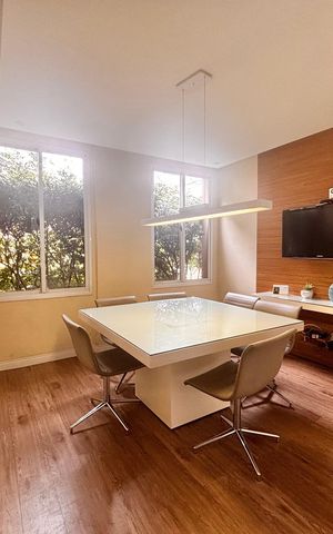 Apartamento à venda com 77m², 2 quartos e 2 vagas Apartamento à venda com 77m², 2 quartos e 2 vagasSala de reunião