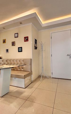 Apartamento à venda com 77m², 2 quartos e 2 vagas Apartamento à venda com 77m², 2 quartos e 2 vagasSala de Jantar