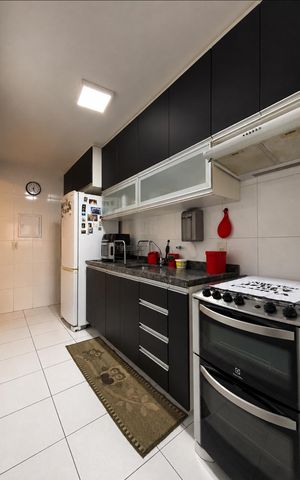 Apartamento à venda com 77m², 2 quartos e 2 vagas Apartamento à venda com 77m², 2 quartos e 2 vagasCozinha