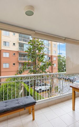 Apartamento à venda com 77m², 2 quartos e 2 vagas Apartamento à venda com 77m², 2 quartos e 2 vagasSacada
