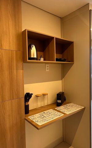 Studio para alugar com 27m², 1 quarto e sem vaga