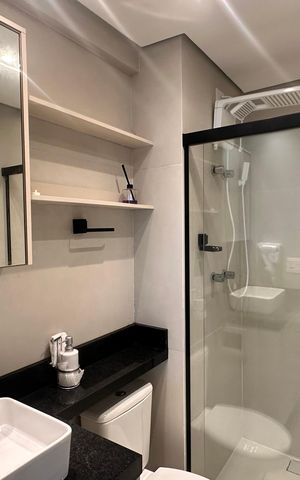 Studio para alugar com 27m², 1 quarto e sem vaga