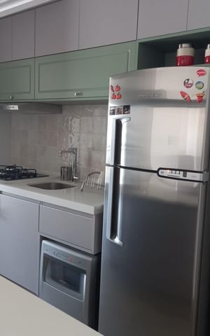 Apartamento à venda com 49m², 1 quarto e 1 vaga Apartamento à venda com 49m², 1 quarto e 1 vagaCozinha