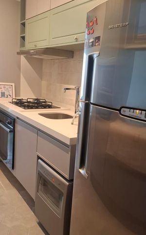 Apartamento à venda com 49m², 1 quarto e 1 vaga Apartamento à venda com 49m², 1 quarto e 1 vagaCozinha