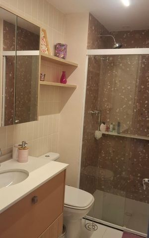 Apartamento à venda com 49m², 1 quarto e 1 vaga Apartamento à venda com 49m², 1 quarto e 1 vagaBanheiro