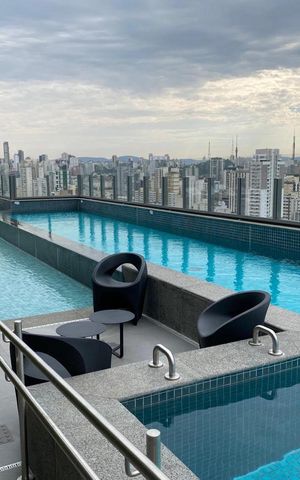 Apartamento à venda com 49m², 1 quarto e 1 vaga
