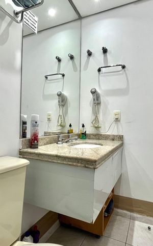Apartamento à venda com 26m², 1 quarto e 1 vagaBanheiro da Suíte