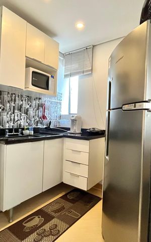 Apartamento à venda com 26m², 1 quarto e 1 vagaCozinha
