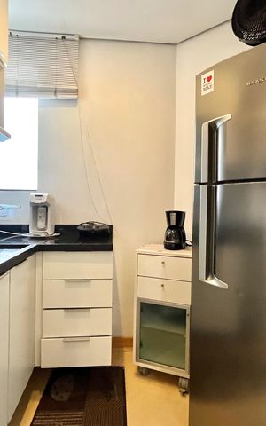 Apartamento à venda com 26m², 1 quarto e 1 vagaCozinha