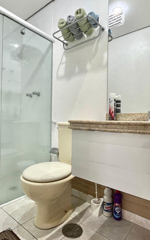 Apartamento à venda com 26m², 1 quarto e 1 vagaBanheiro da Suíte