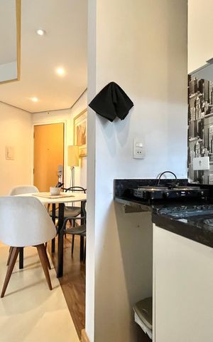 Apartamento à venda com 26m², 1 quarto e 1 vagaCozinha