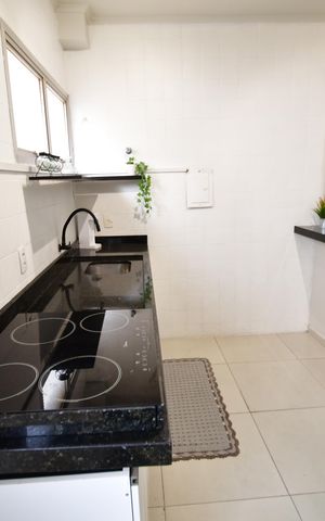 Apartamento à venda com 52m², 1 quarto e 1 vagaCozinha