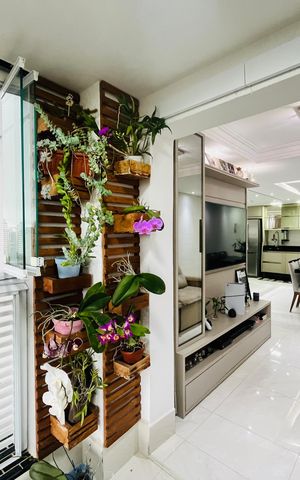 Apartamento à venda com 63m², 2 quartos e 2 vagasVaranda