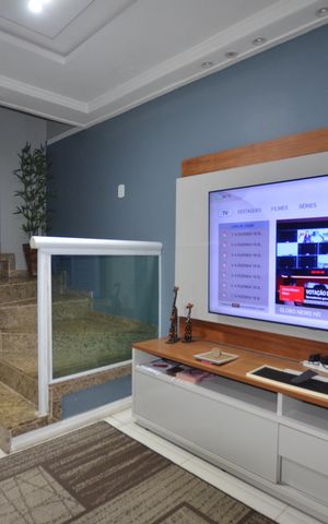 Casa de condomínio à venda com 150m², 3 quartos e 1 vagaSala