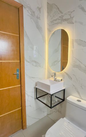 Casa para alugar com 160m², 2 quartos e 2 vagas Casa para alugar com 160m², 2 quartos e 2 vagasBanheiro 2