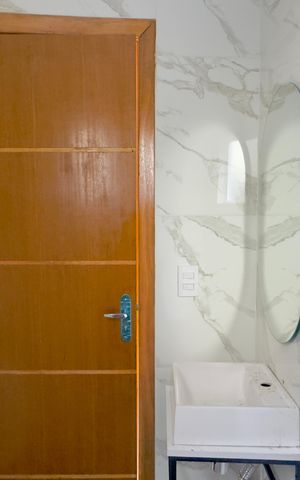 Casa para alugar com 160m², 2 quartos e 2 vagas Casa para alugar com 160m², 2 quartos e 2 vagasBanheiro 1