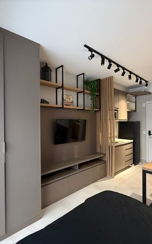 Studio para alugar com 24m², 1 quarto e sem vaga
