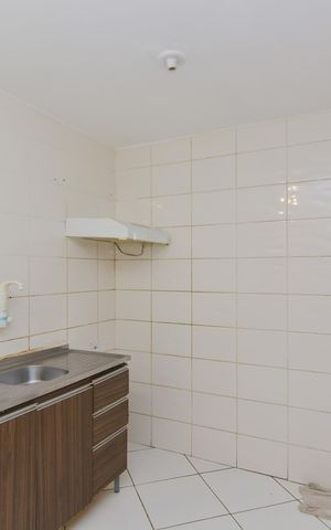 Apartamento à venda com 44m², 2 quartos e 1 vagaCozinha e Área de Serviço