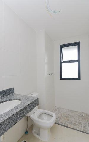 Apartamento à venda com 69m², 2 quartos e 1 vagaBanheiro Social