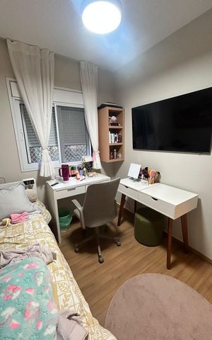 Apartamento à venda com 90m², 3 quartos e 2 vagas Apartamento à venda com 90m², 3 quartos e 2 vagasQuarto