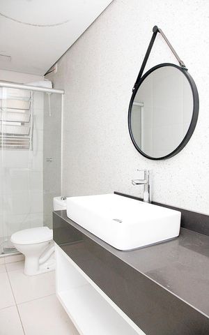 Apartamento à venda com 88m², 3 quartos e sem vagaBanheiro 2
