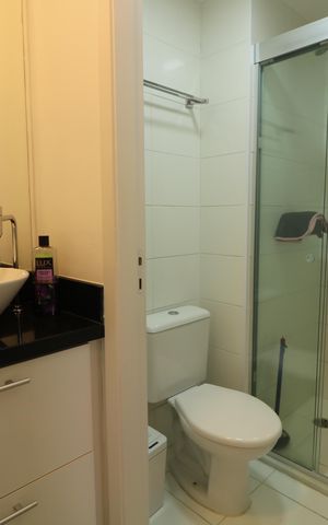 Apartamento à venda com 55m², 2 quartos e 1 vagaBanheiro