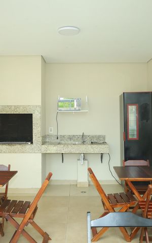 Apartamento à venda com 35m², 2 quartos e sem vagaÁrea comum - Churrasqueira