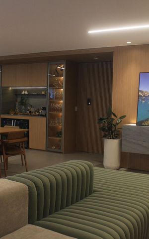 Apartamento para alugar com 140m², 3 quartos e 4 vagasSala