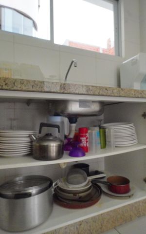 Apartamento para alugar com 87m², 2 quartos e 1 vagaUtensílios 