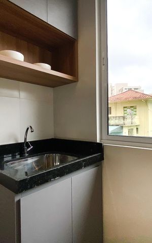 Apartamento à venda com 76m², 3 quartos e 2 vagasÁrea de Serviço