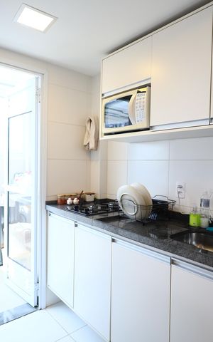 Apartamento à venda com 52m², 1 quarto e 1 vagaCozinha e Área de Serviço