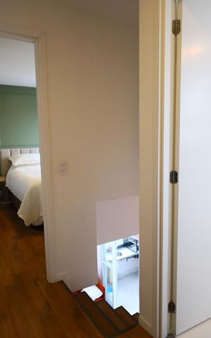 Apartamento à venda com 52m², 1 quarto e 1 vagaCorredor quarto