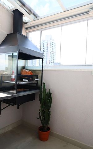 Apartamento à venda com 52m², 1 quarto e 1 vagaVaranda Gourmet