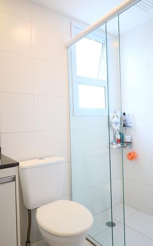 Apartamento à venda com 52m², 1 quarto e 1 vagaBanheiro