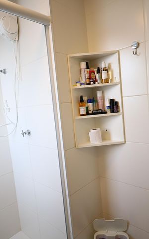 Apartamento à venda com 52m², 1 quarto e 1 vagaBanheiro