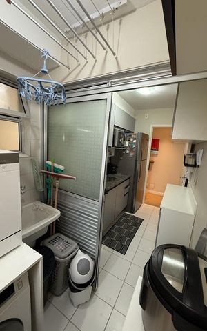 Apartamento à venda com 60m², 2 quartos e 2 vagas Apartamento à venda com 60m², 2 quartos e 2 vagasÁrea de serviço